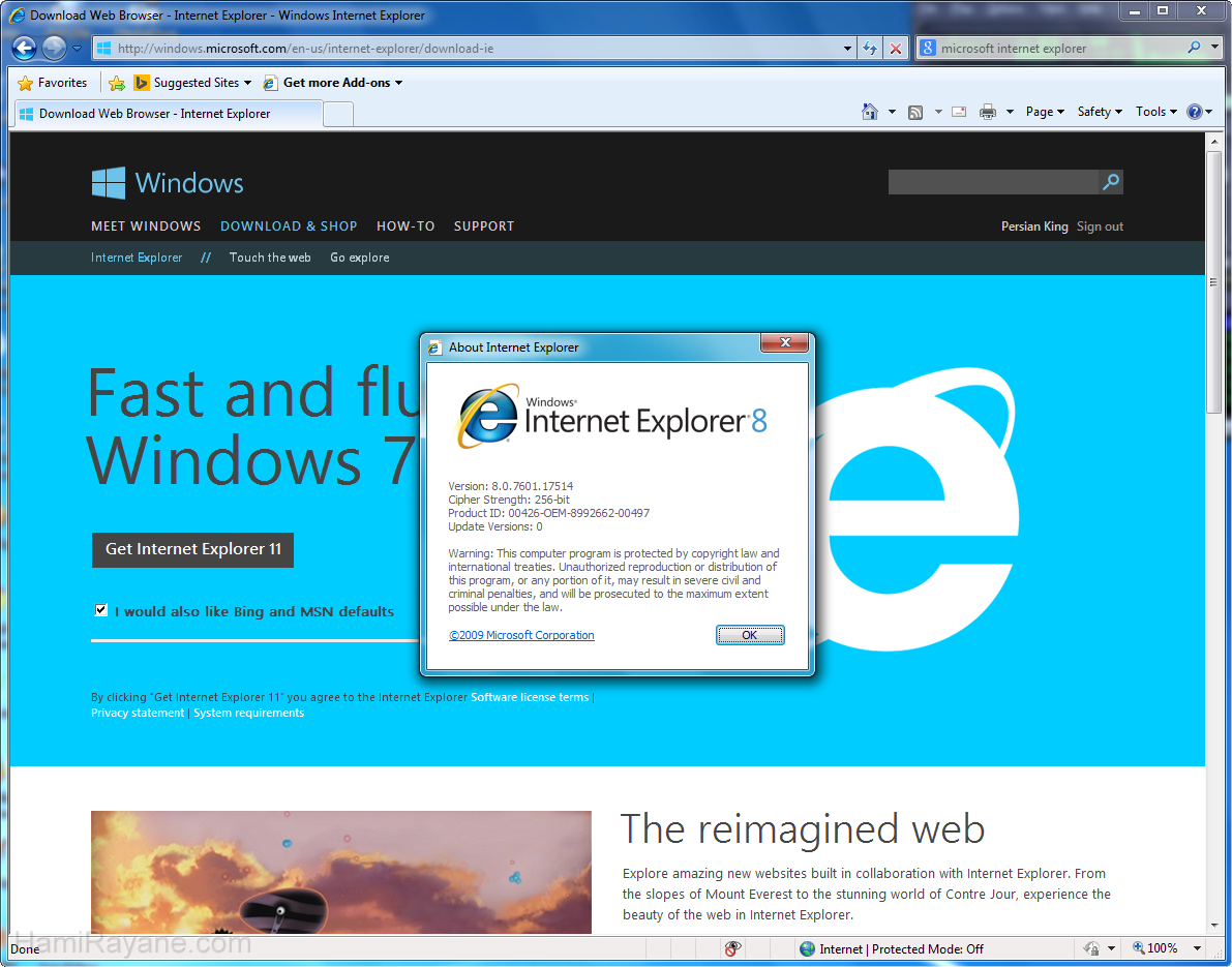 Internet Explorer 11.0 Windows 7 圖片 3
