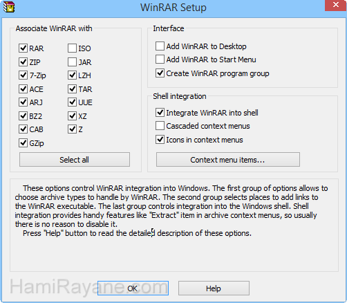 WinRAR 5.70 32-bit 絵 3