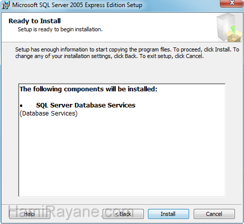 SQL Server 2005 Express SP3 Picture 15