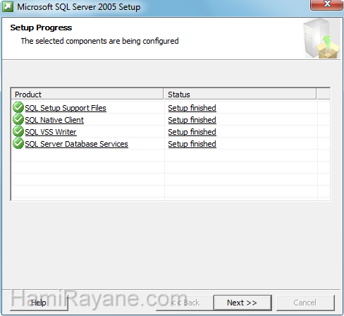 SQL Server 2005 Express SP3 Picture 17