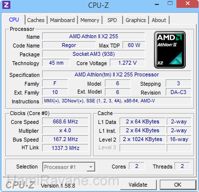 CPU-Z 1.83 Bild 16