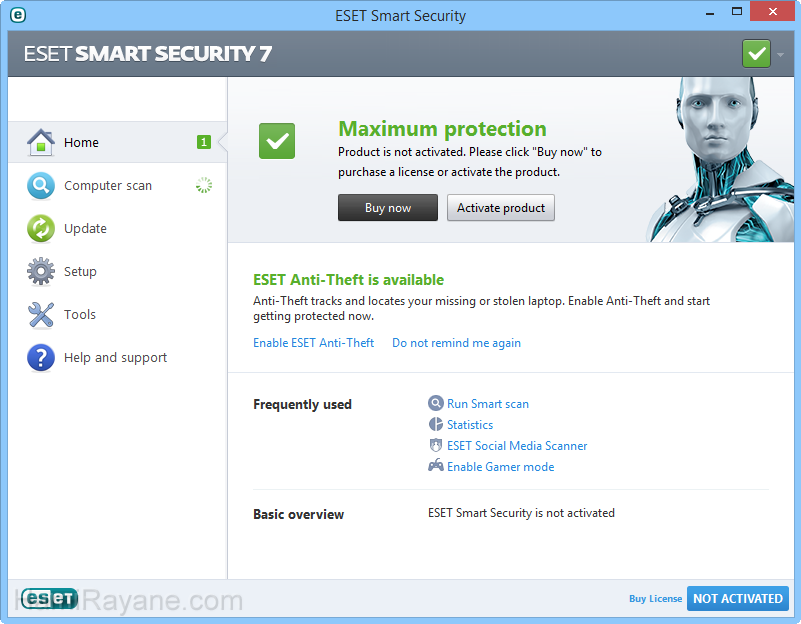 ESET Smart Security Premium 11.2.49.0  (32bit) Immagine 7